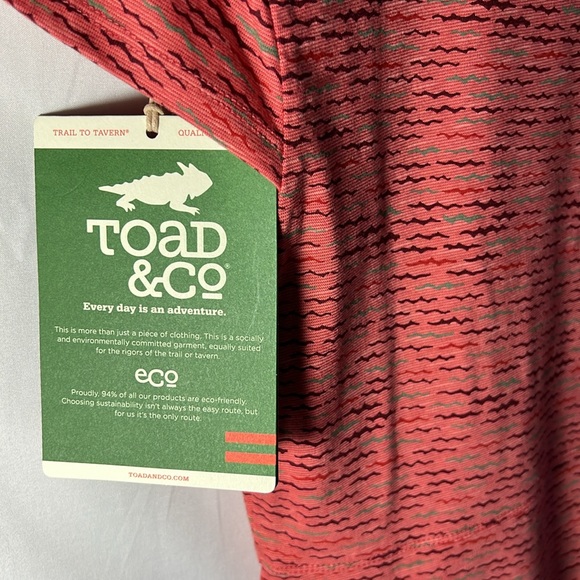 NWT Toad & Co Amelia Cap Sleeve Dress size small - Picture 7 of 7